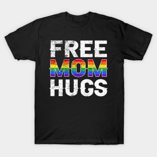 Free Mom Hugs Lgbt Pride T-Shirt